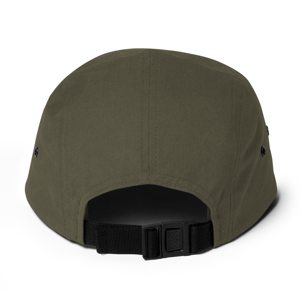 Vanagon Five Panel Cap – Puff Script Stitch