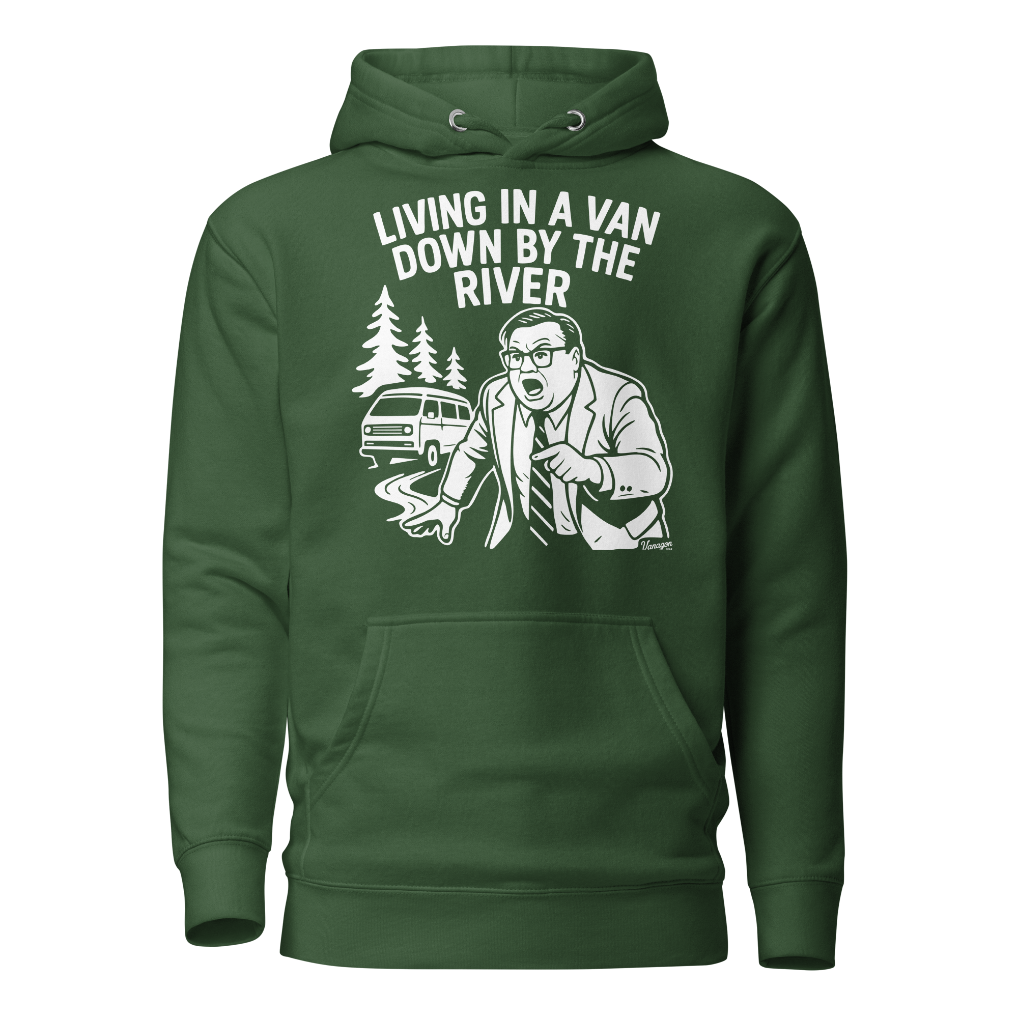 VW Vanagon Hoodie – Down By The River | Vanagon Gear
