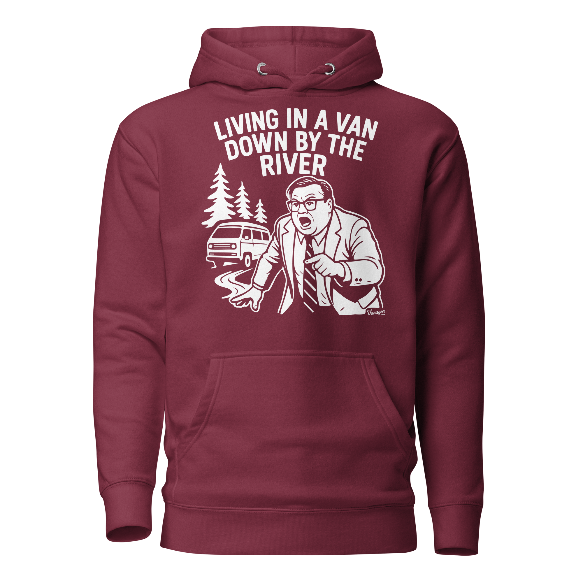 VW Vanagon Hoodie – Down By The River | Vanagon Gear