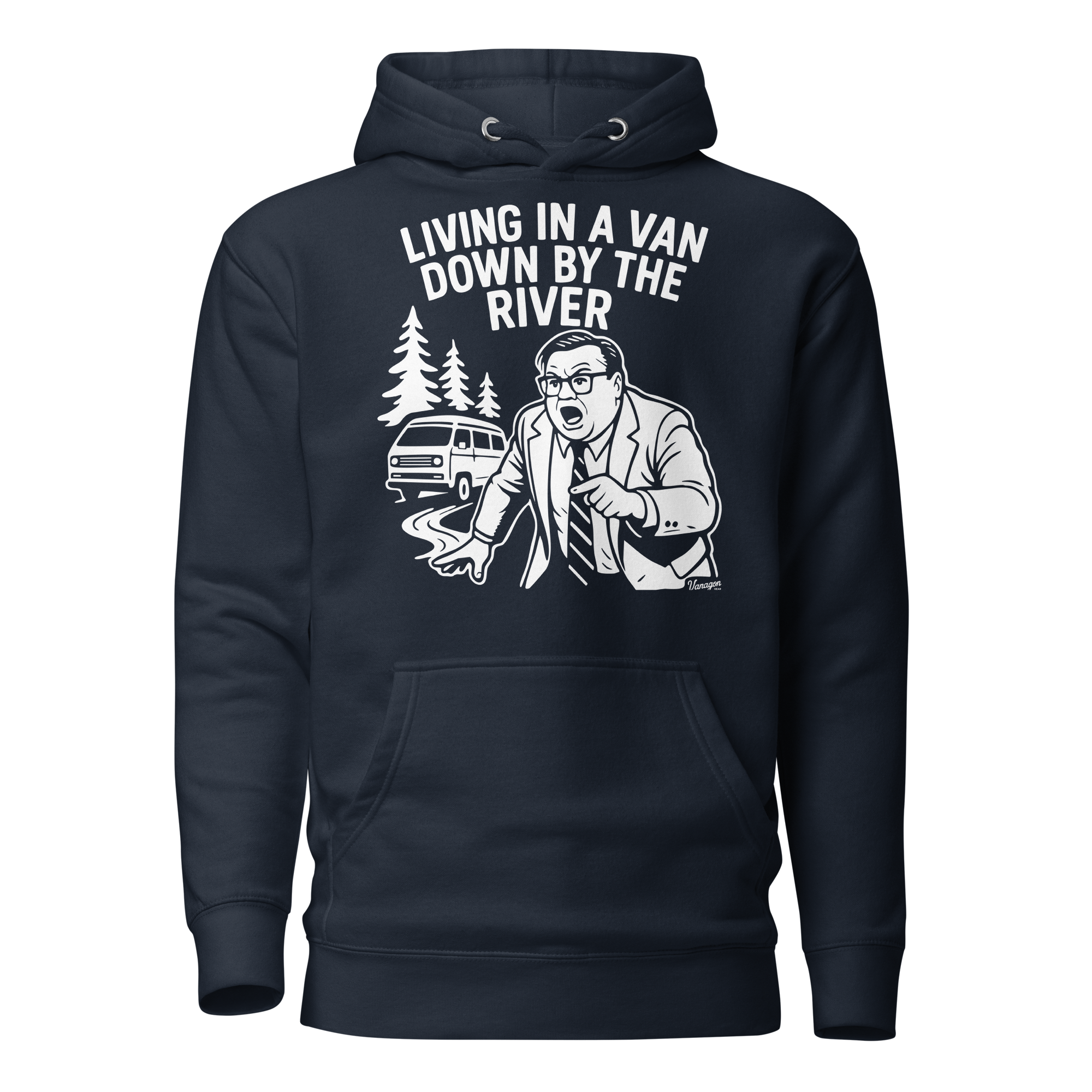 VW Vanagon Hoodie – Down By The River | Vanagon Gear