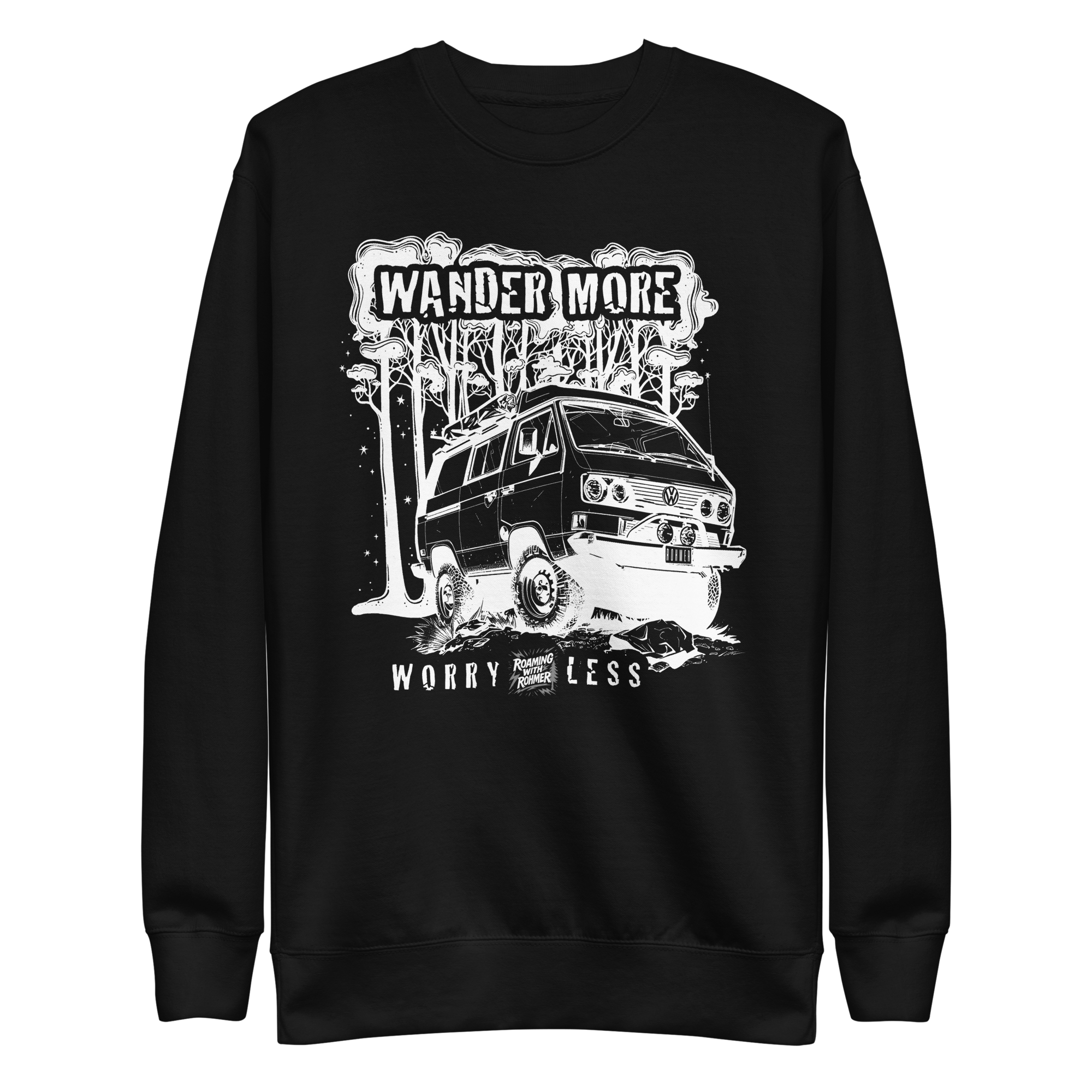 Overland VW Bus Sweatshirt - Scottie Design