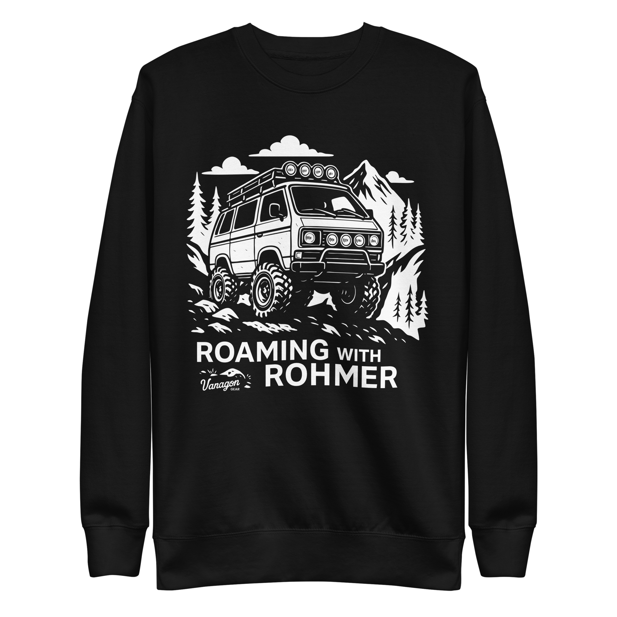 VW Syncro Sweatshirt – High Clearance Design | Vanagon Gear