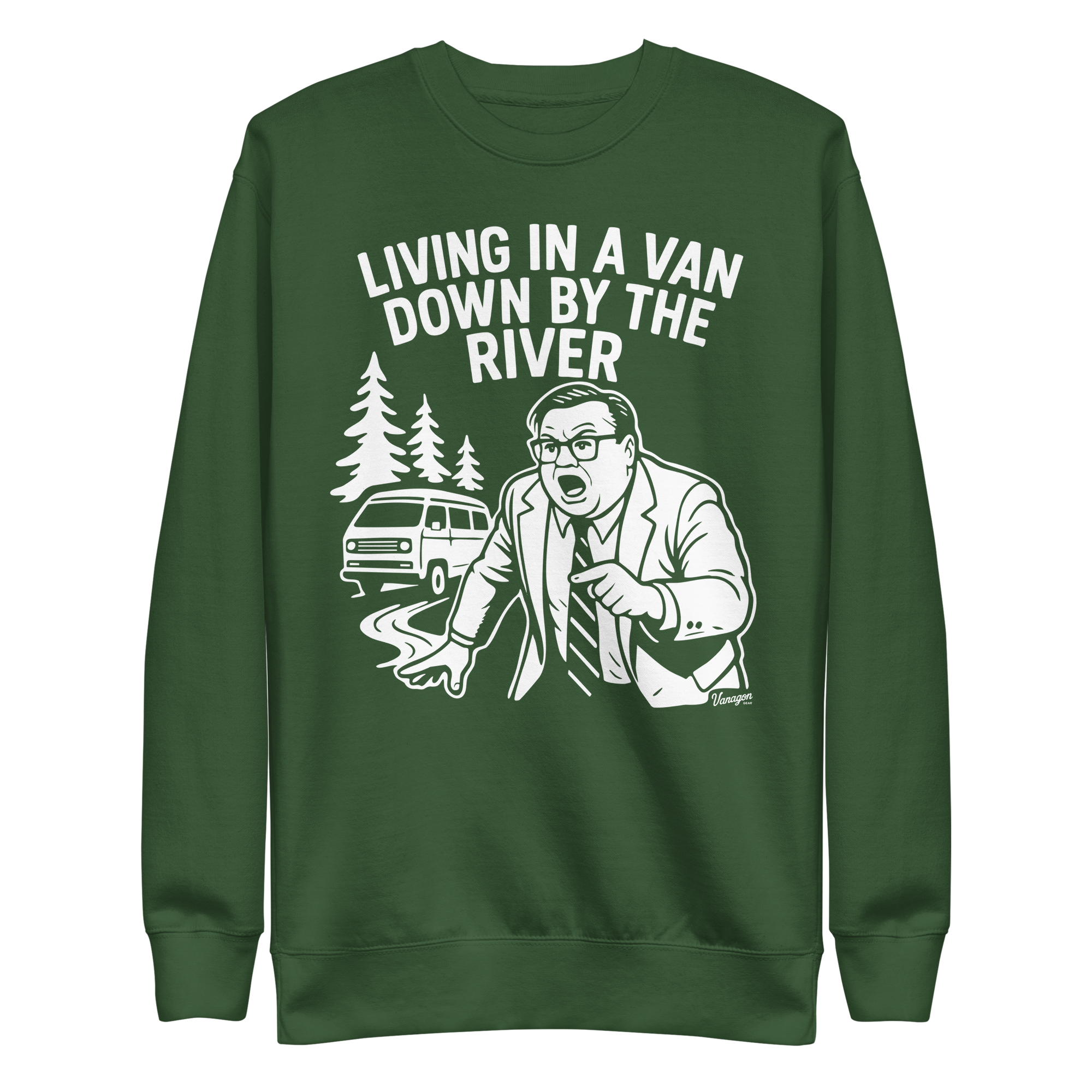 VW Van Sweatshirt – Down By The River | Vanagon Gear