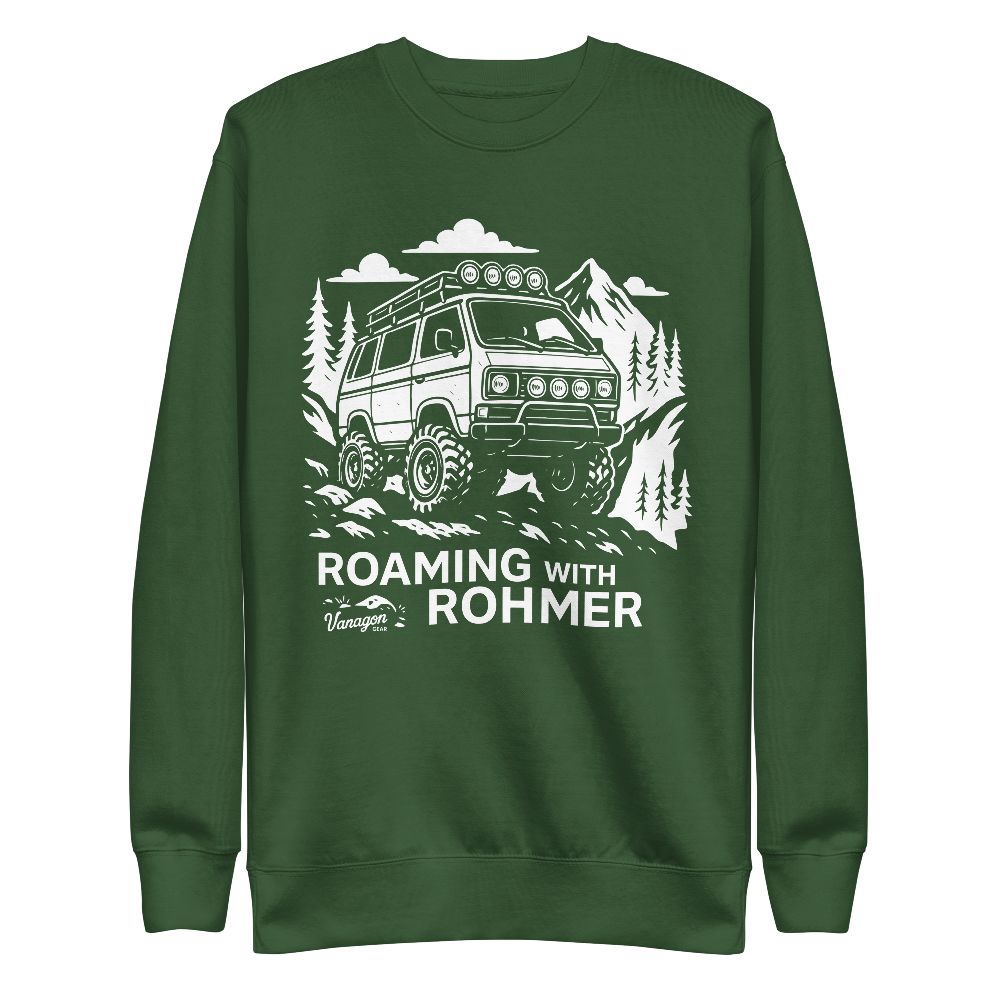 VW Syncro Sweatshirt – High Clearance Design | Vanagon Gear