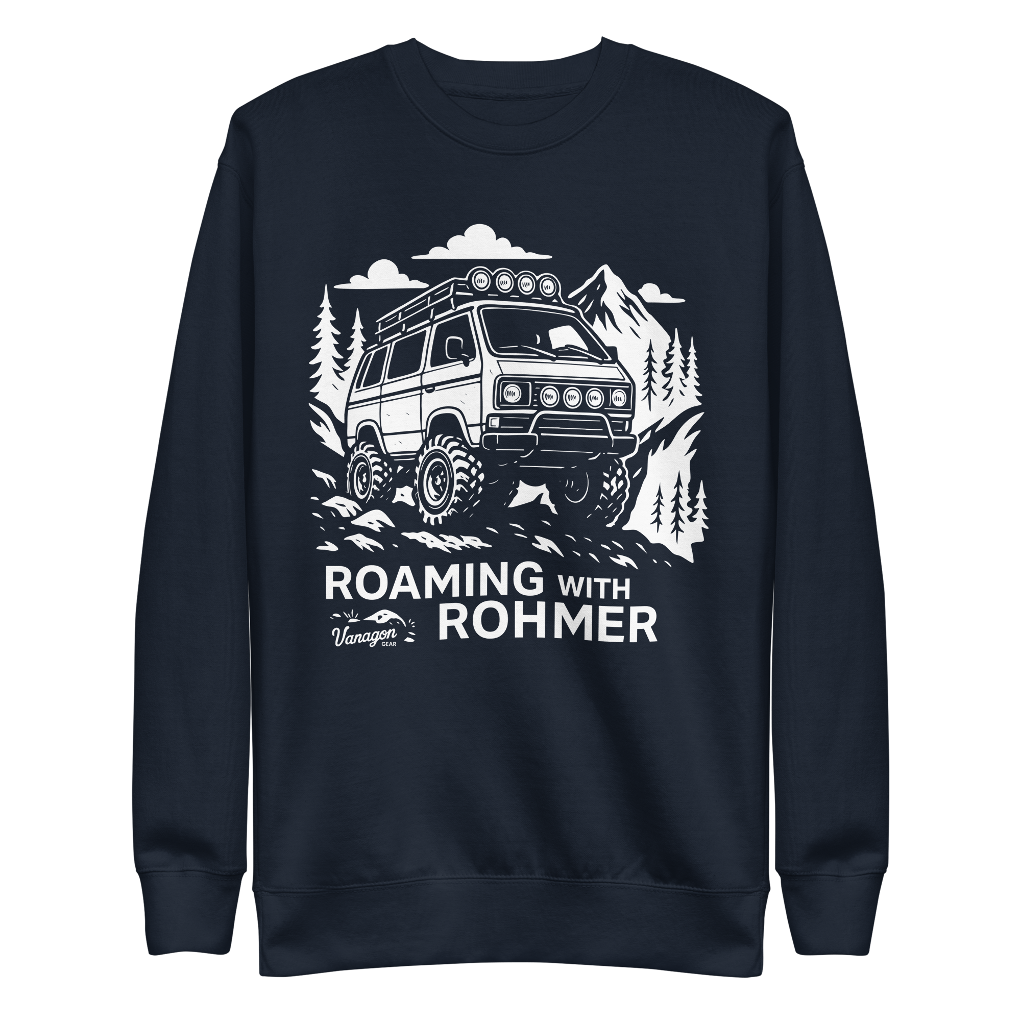 VW Syncro Sweatshirt – High Clearance Design | Vanagon Gear