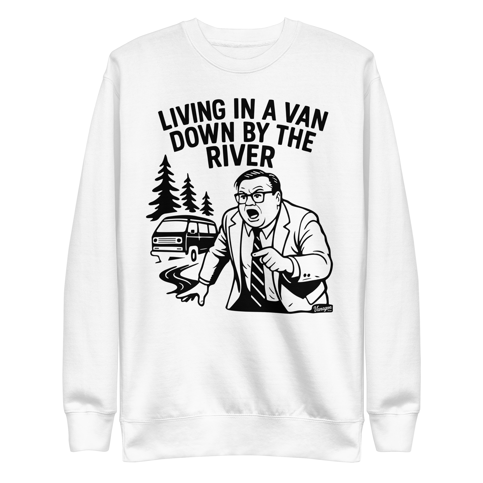 VW Van Sweatshirt – Down By The River | Vanagon Gear