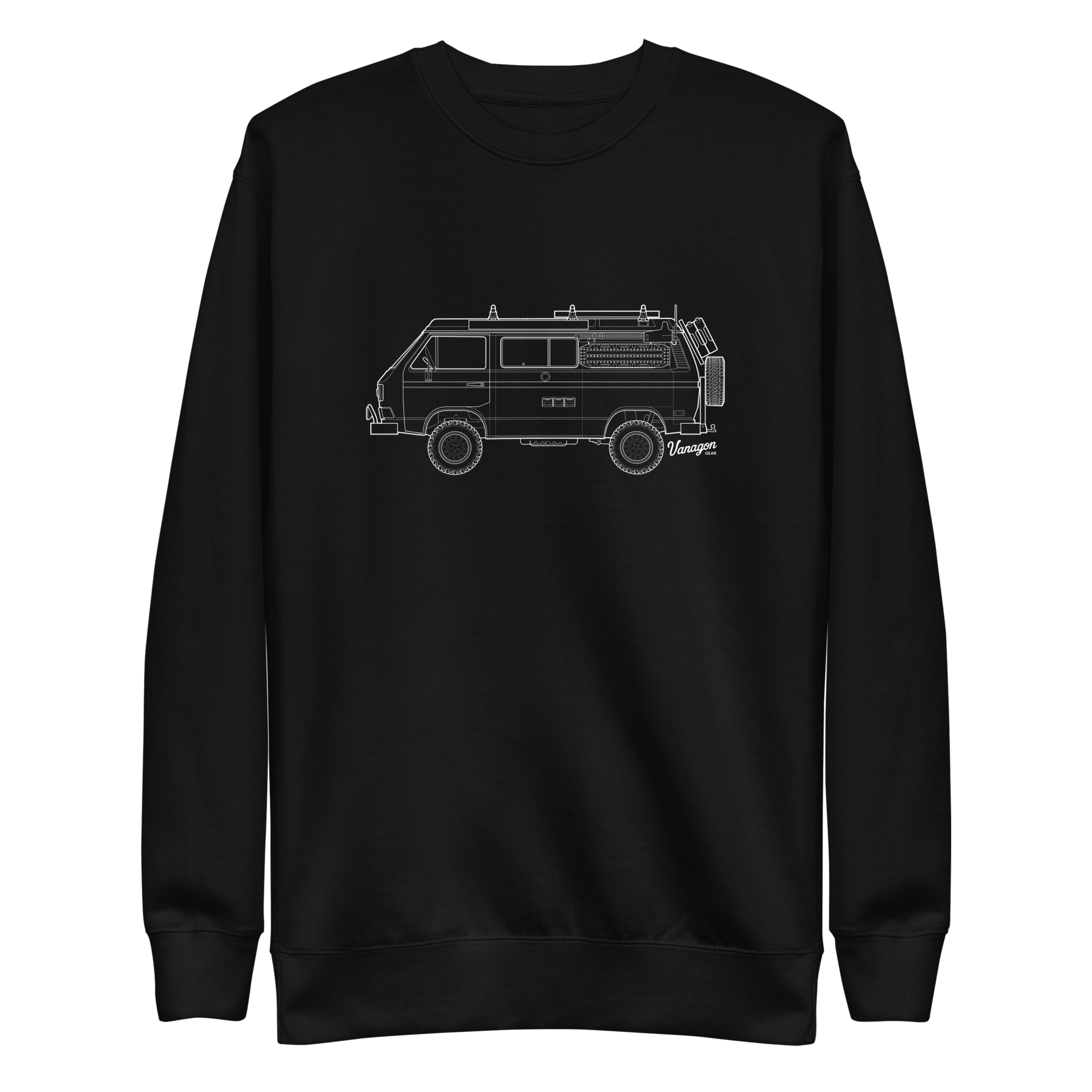 Vanagon Crewneck Sweatshirt – Technical Design