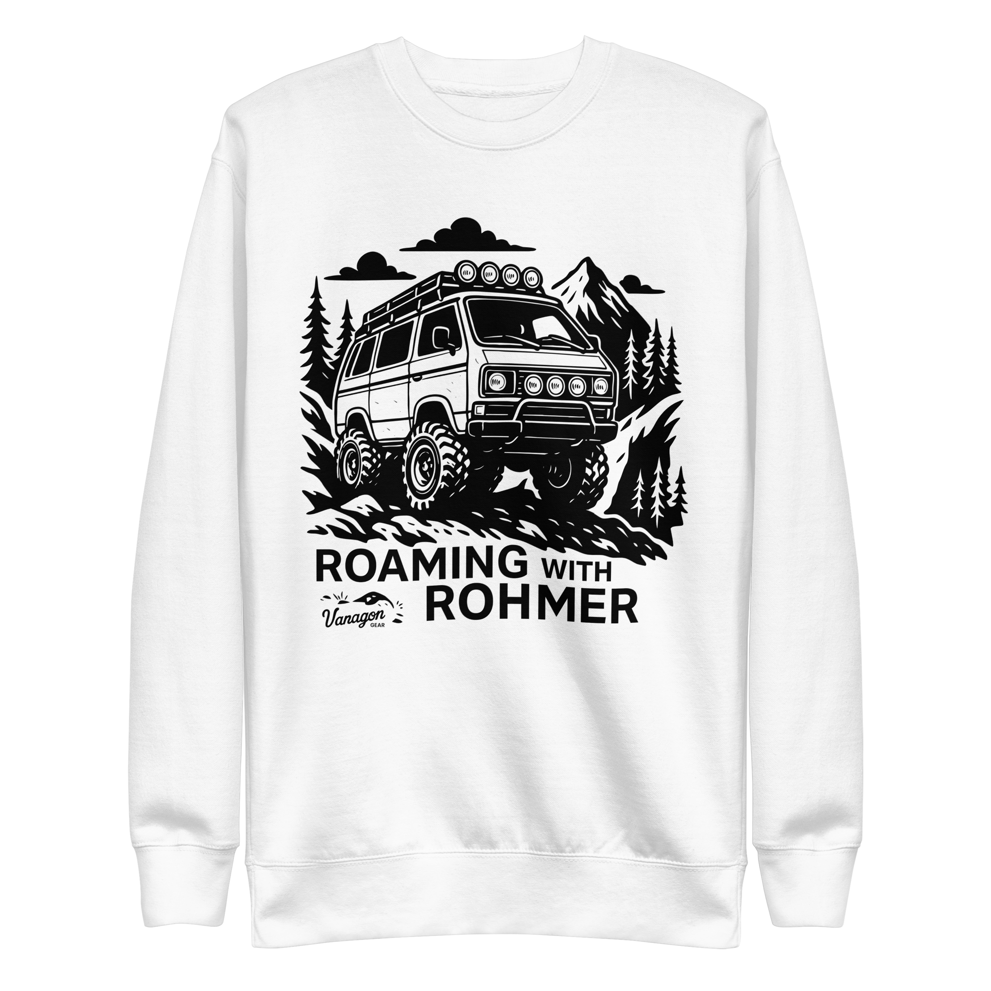 VW Syncro Sweatshirt – High Clearance Design | Vanagon Gear